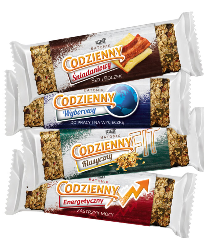 Zestaw batoników codziennych